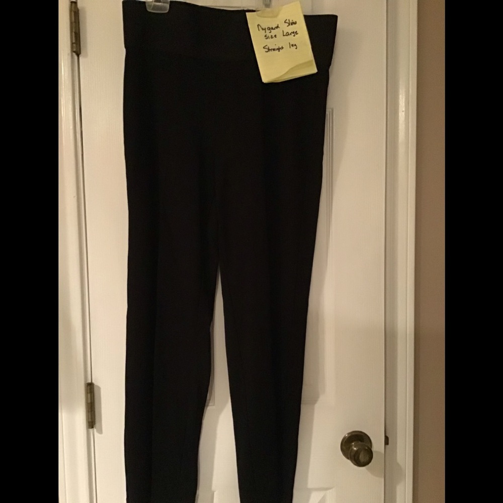 Nygard slim pants. Size large. Knit pant.
